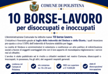 Polistena, pubblicato il nuovo avviso per 10 borse lavoro