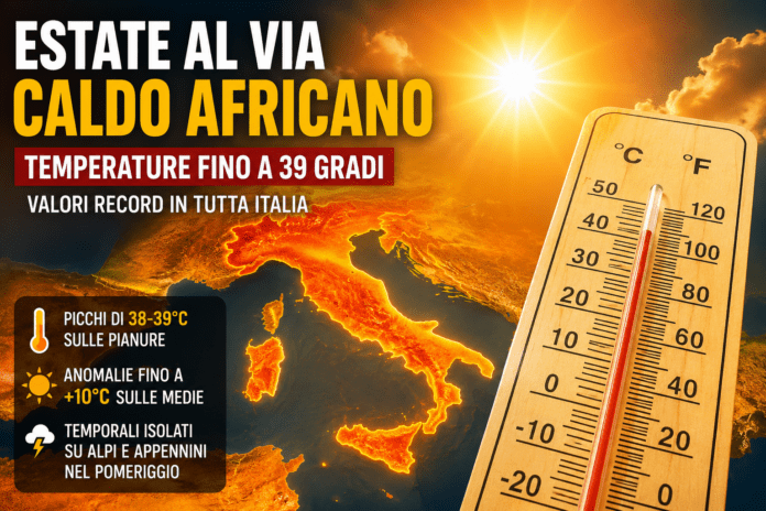caldo africano 2026 estate