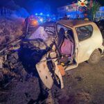 Grave incidente nella notte – 3 auto coinvolte: 5 feriti, uno in gravi condizioni