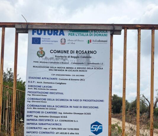 Rosarno – Interrogazione al Sindaco dei consiglieri Ferrarini e Italiano su lavori scuola materna Bosco