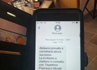 Attenzione alle truffe: falsi sms a nome della polizia di stato