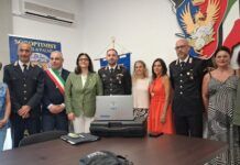 Taurianova – Violenza di genere, ai Carabinieri il kit portatile “Una stanza tutta per sé” per raccogliere le denunce
