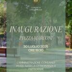 Cinquefrondi inaugura la nuova Piazza Marconi: giovedì 30 luglio il ritorno all’antica bellezza