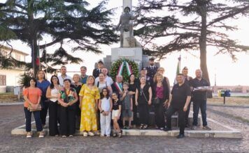 Rosarno – Emozione e partecipazione per la cerimonia di commemorazione del Tenente Vincenzo Marvasi