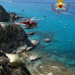 Capo Vaticano, cade tra le rocce: 42enne soccorso e trasferito in ospedale