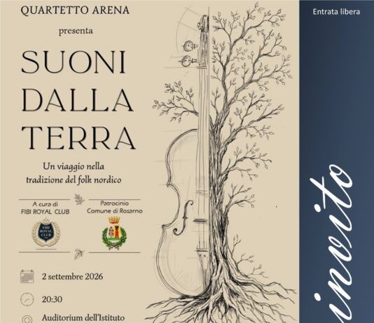 Rosarno, il Quartetto Arena porta in città “Suoni dalla Terra”: viaggio nella tradizione del folk nordico