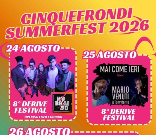 Cinquefrondi Summer Fest 2026, tutto pronto per le tre serate finali