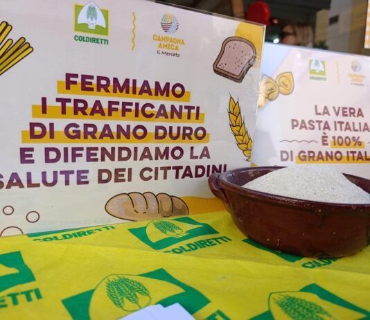 Pasta, Coldiretti Calabria: bene gli spot del Masaf. Ora fermare i trafficanti del grano e fare chiarezza sugli scaffali