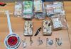 Oltre un chilo di eroina e quasi 62mila euro in contanti: arrestati tre uomini