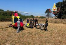 Scontro tra due auto: due feriti, una donna incinta trasportata in elisoccorso