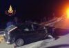Calabria – Auto si ribalta nella notte: ferito il conducente