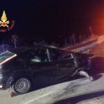 Calabria – Auto si ribalta nella notte: ferito il conducente