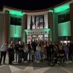 Cinquefrondi si accende di verde per dare voce alle malattie mitocondriali