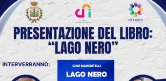 Cinquefrondi – Cultura e Memoria: il 24 settembre la presentazione del romanzo noir “Lago Nero” di Gino Marchitelli