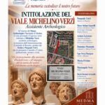 Rosarno intitola il viale del Museo Archeologico di Medma a Michelino Verzì