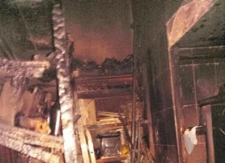 Incendio in un appartamento, evacuati tre inquilini e un cagnolino
