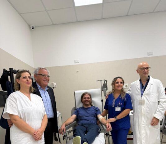 Umanizzazione degli spazi di cura: presentati i locali della U.O.C. Servizio Immunotrasfusionale