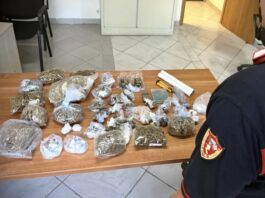 Garage trasformato in deposito droga: arrestato 40enne