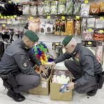 Guardia di Finanza sequestra articoli di halloween irregolari e di bigiotteria