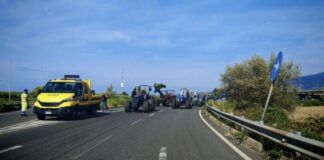 Protesta degli agricoltori, trattori sulla Statale 18: disagi anche nella tra Melicucco e Rosarno