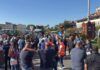 Caro carburante, la protesta prosegue: cinquanta trattori e oltre 200 agricoltori in piazza