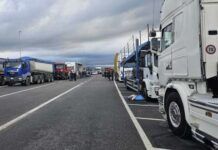 Protesta degli autotrasportatori in Calabria, presidi nella Locride, a Cosenza e al porto di Gioia Tauro