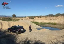 Sequestrata cava abusiva in area protetta – cinque persone denunciate