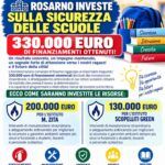 Rosarno investe sulla sicurezza delle scuole: 300 mila euro di finanziamenti ottenuti
