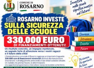 Rosarno investe sulla sicurezza delle scuole: 300 mila euro di finanziamenti ottenuti