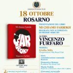 Rosarno, il 18 ottobre la presentazione del libro “Mi chiamo Farrokh” di Vincenzo Furfaro